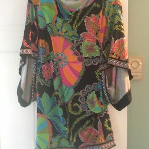 Pattered Trina Turk cover up
